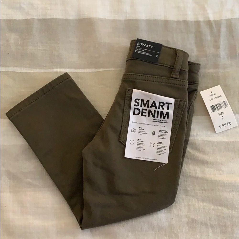 Brady Slim Smart Denim Pants